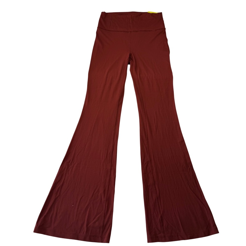 All in Motion Everyday Soft Flare Leggings Burgundy Red Ultra High Rise Medium